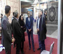 بازدید از نمایشگاه صنعت نساجی ( نمایشگاه بین المللی مشهد )